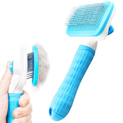 Self-Cleaning Pet Grooming Brush
