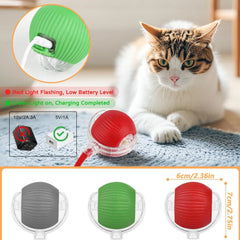Automatic Rolling Ball Toy for Cats and Dogs