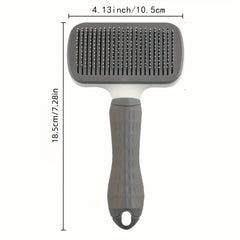 Self-Cleaning Pet Grooming Brush